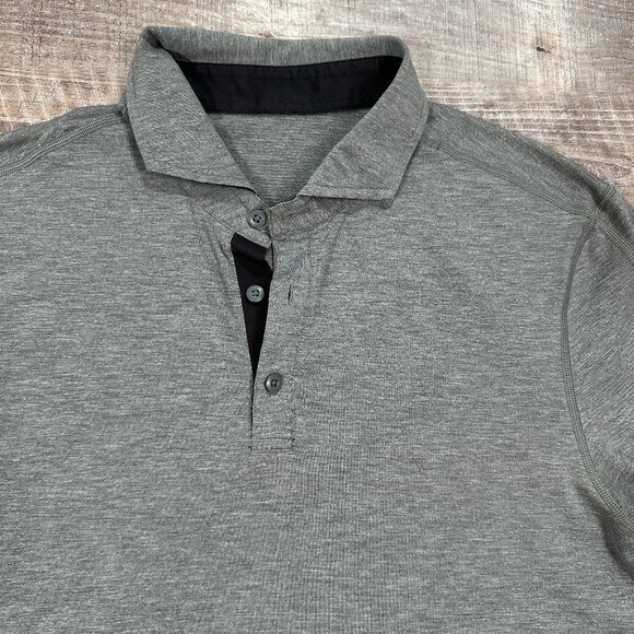 lululemon athletica Gray Polo Shirt - Picture 3 of 10